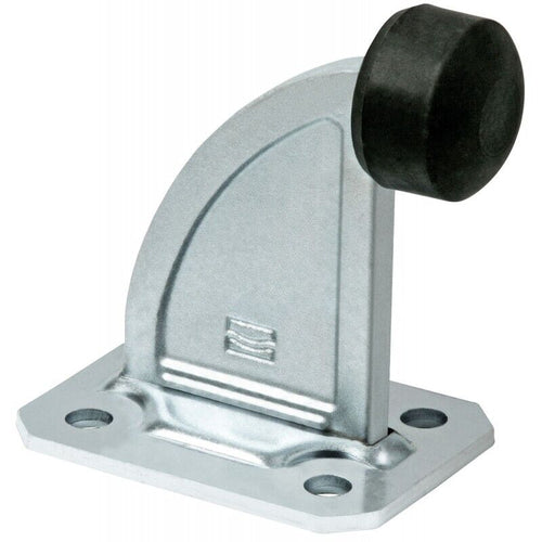 ARRESTO PER CANCELLI SCORREVOLI ART. 202 paracolpo Ø 42 - base mm 74x100