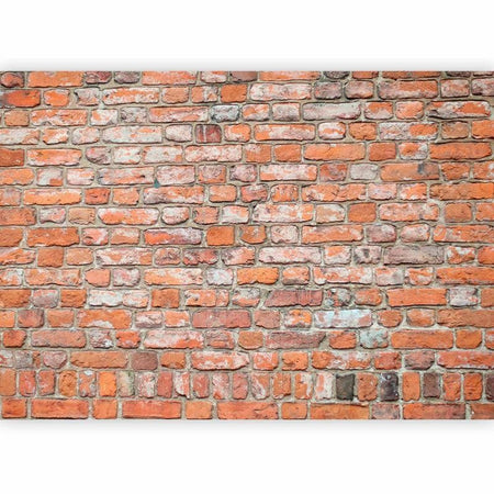 Carta da parati - Loft Wall - Pattern Imitating an Old Red Brick