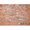 Carta da parati - Loft Wall - Pattern Imitating an Old Red Brick