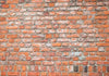 Carta da parati - Loft Wall - Pattern Imitating an Old Red Brick