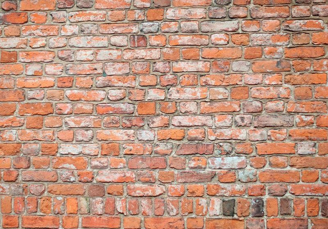Carta da parati - Loft Wall - Pattern Imitating an Old Red Brick