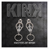 KINK - MORSETTI PER CAPEZZOLI CON O-RING TRIFOGLIO GIAPPONESE ARGENTO
