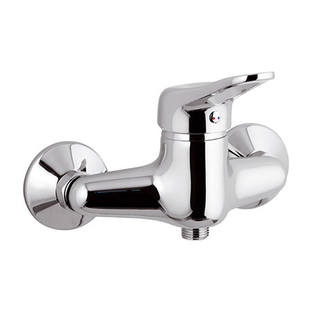 Remer serie Kiss miscelatore per doccia esterno monocomando finitura cromata lucida