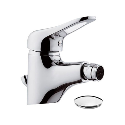 Remer serie Kiss miscelatore per bidet monocomando finitura cromata lucida