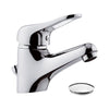 Remer serie Kiss miscelatore per lavabo monocomando finitura cromata lucida