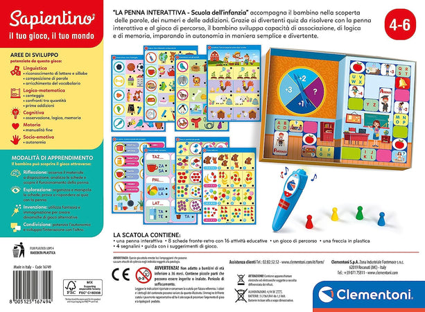 16749 - Sapientino Scuola Dell'Infanzia-Parole, Logica E Prime Operazioni