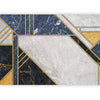 Carta da parati - Expressive Pattern in Gold and Garnet