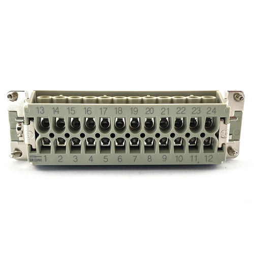 Frutto presa 24 poli + PE, 16 A 500 V 6 kV 3 Aleyay