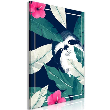 Quadro - Sloth in the Tropics (1 Part) Vertical