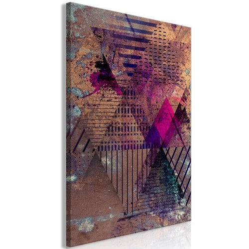 Quadro - Honey Abstraction (1 Part) Vertical