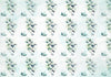 Carta da parati - Mint nature - uniform pattern in floral motif with green leaves