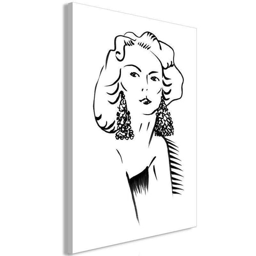 Quadro - Romantic Blonde (1 Part) Vertical