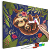 Quadro fai da te - Friendly Sloths
