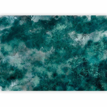 Carta da parati - Malachite respite - modernist abstract background with texture