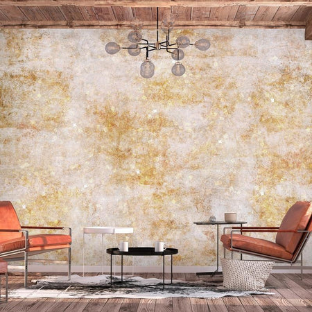 Carta da parati - Sun explosion - abstract composition with uniform background in patterns