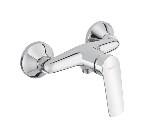 Mamoli serie Penelope miscelatore per doccia esterno monocomando finitura cromata lucida