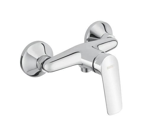 Mamoli serie Penelope miscelatore per doccia esterno monocomando finitura cromata lucida