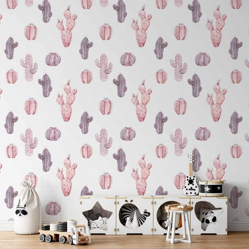 Tappezzeria murale - Pink Cacti
