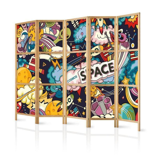 Paravento giapponese - Teenagers Space II