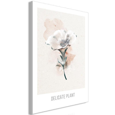 Quadro - Delicate Plant (1 Part) Vertical
