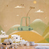 Carta da parati - Traveling Giraffe