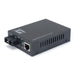 Levelone gvt-2002 convertitore multimediale di rete 1000 mbit/s 1310 nm modalità singola nero