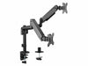 Equip staffa di montaggio da scrivania per doppio monitor da 17” a 32” - 650133