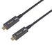 Equip 119461 cavo ottico attivo usb-c-c, m/m, 5,0 m, pd 60w, 4k/60hz, 10gbps, video+dati+pd