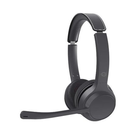 Conceptronic polona04b cuffia e auricolare con cavo e senza cavo a padiglione musica e chiamate usb tipo-c bluetooth nero