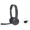 Conceptronic polona04ba cuffia e auricolare cuffie con cavo e senza cavo a padiglione musica e chiamate usb tipo-c bluetooth nero