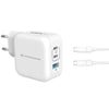 Conceptronic althea17w caricabatterie per dispositivi mobili universale bianco ac ricarica rapida interno