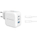 Conceptronic althea17w caricabatterie per dispositivi mobili universale bianco ac ricarica rapida interno