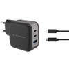 Conceptronic althea17b caricabatterie per dispositivi mobili universale nero ac ricarica rapida interno