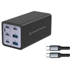 Conceptronic ozul06be caricabatterie per dispositivi mobili universale nero ac ricarica rapida interno