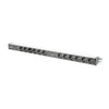 Multipresa in alluminio con 12 prese su 2 circuiti per armadi rack - DN95405