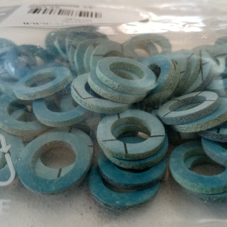 Guarnizione OMNIA piatta di carta da 3/8" - blister da 100 unità