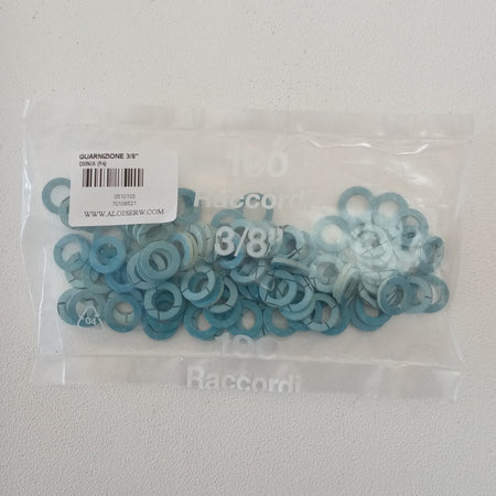 Guarnizione OMNIA piatta di carta da 3/8" - blister da 100 unità