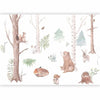 Carta da parati - Subtle Illustration With Forest Animals