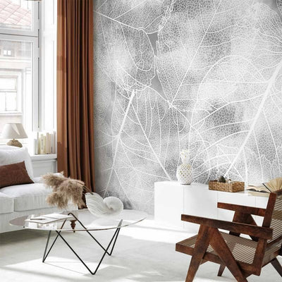 Carta da parati Natura grigia