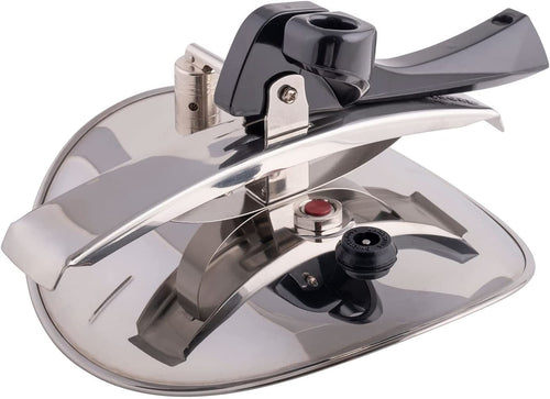 Lagostina LS-090002000107 Coperchio in acciaio Inox pentola pressione, ø 220 mm