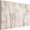 Quadro - Beige Forest of Thoughts (1 Part) Wide