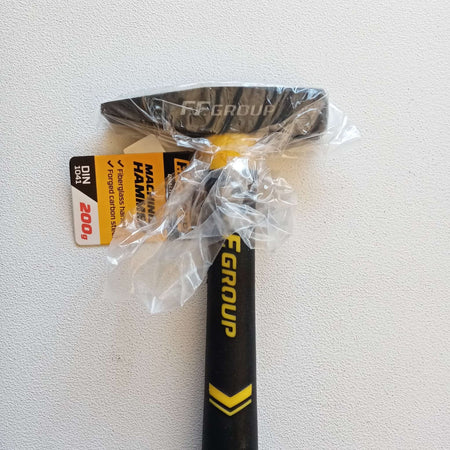 FF Group martello da 200gr per fabbro e meccanico manico fibra di vetro