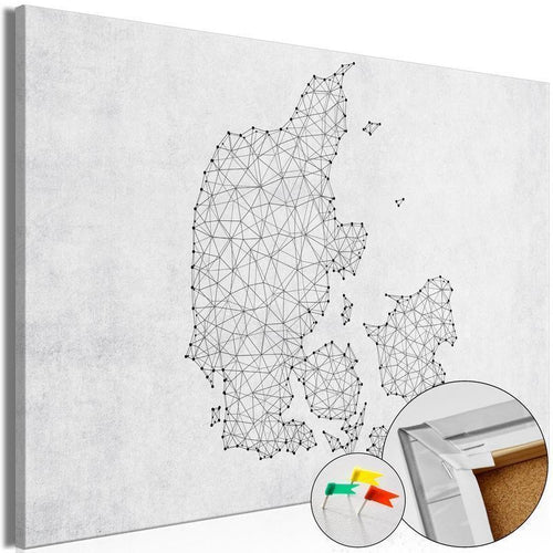 Quadro di sughero - Geometric Land