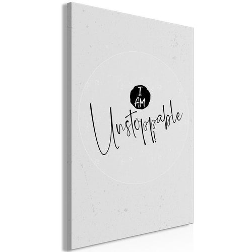 Quadro - I Am Unstoppable (1 Part) Vertical