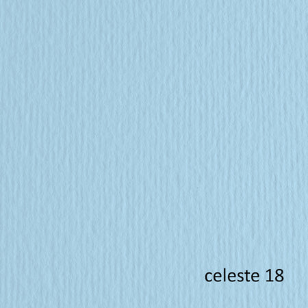Blister 10Fg Cartoncino 70X100 220Gr Celeste 118 Fabriano Elle Erre