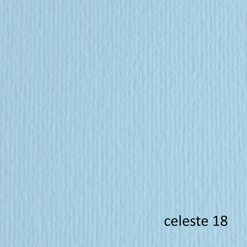Blister 10Fg Cartoncino 70X100 220Gr Celeste 118 Fabriano Elle Erre