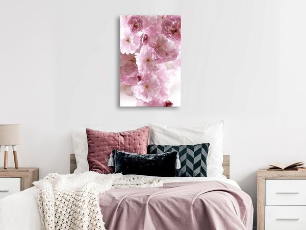 Quadro - Flowery Glamour (1-part) - Flower Petals in Shades of Pink