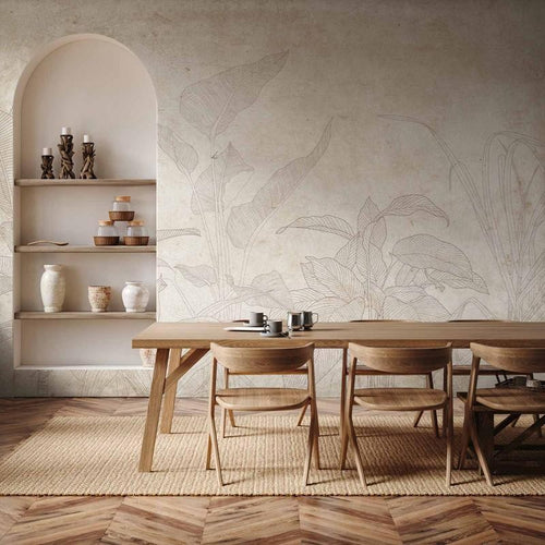 Carta da parati - Subtle Exotic Plants