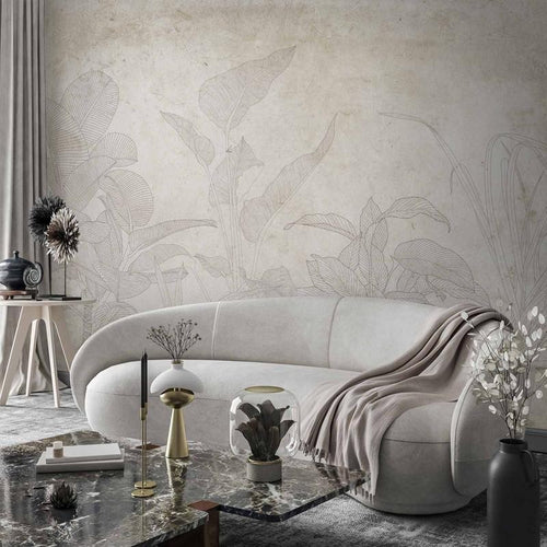 Carta da parati - Subtle Exotic Plants