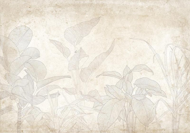 Carta da parati - Subtle Exotic Plants